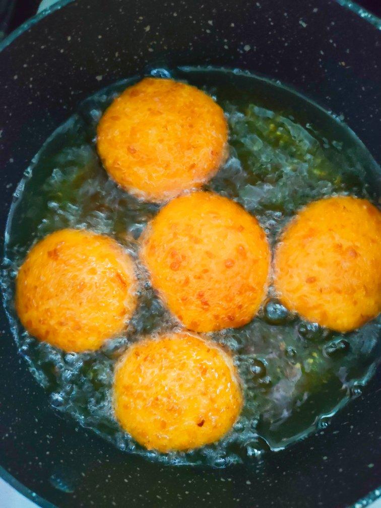 雪花南瓜饼