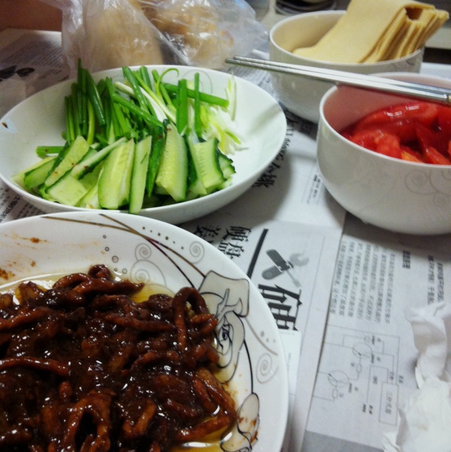 京酱肉丝