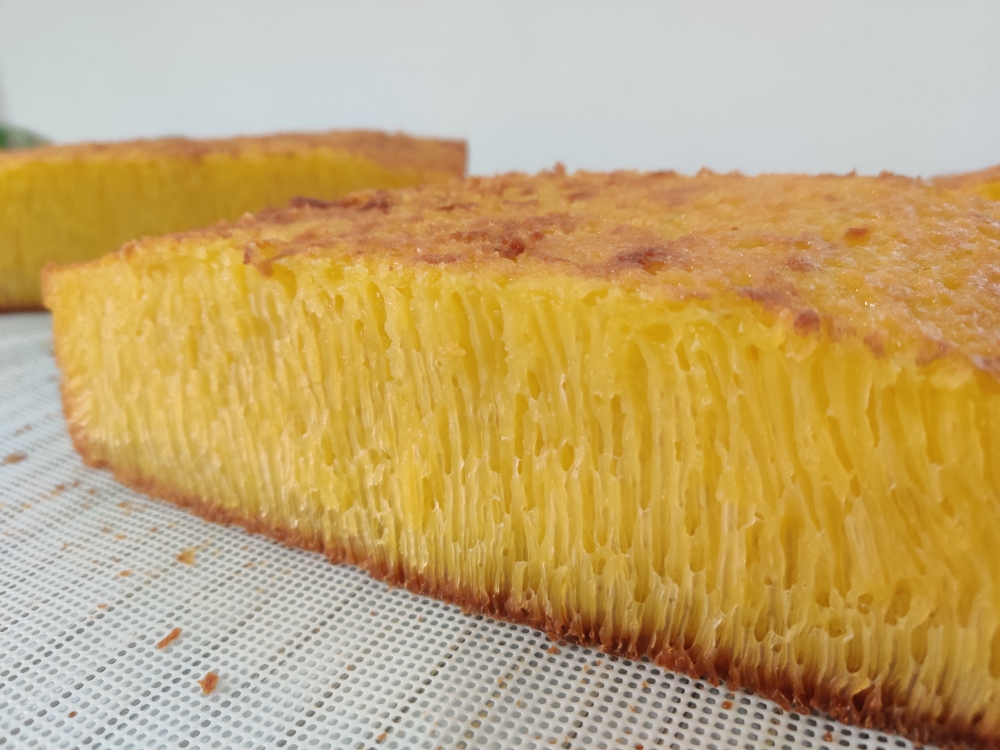 印尼超浓椰香黄金糕 鱼翅糕（改良精写版）超详细的做法