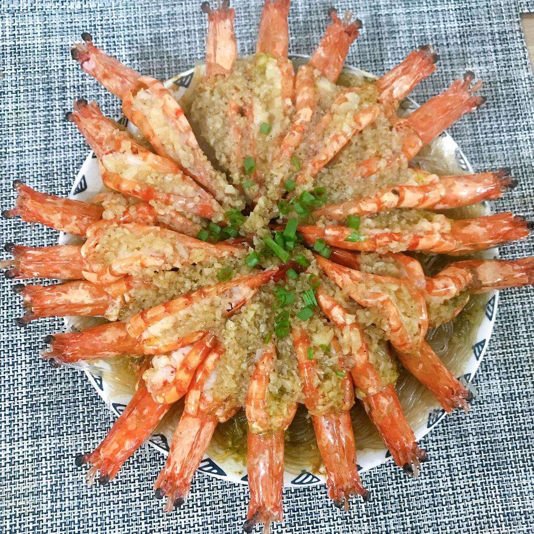 蒜蓉粉丝蒸虾
