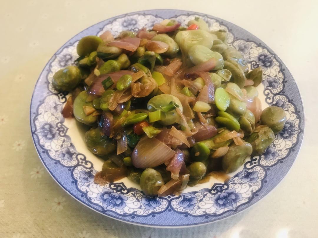 粉糯春天味 | 葱油蚕豆