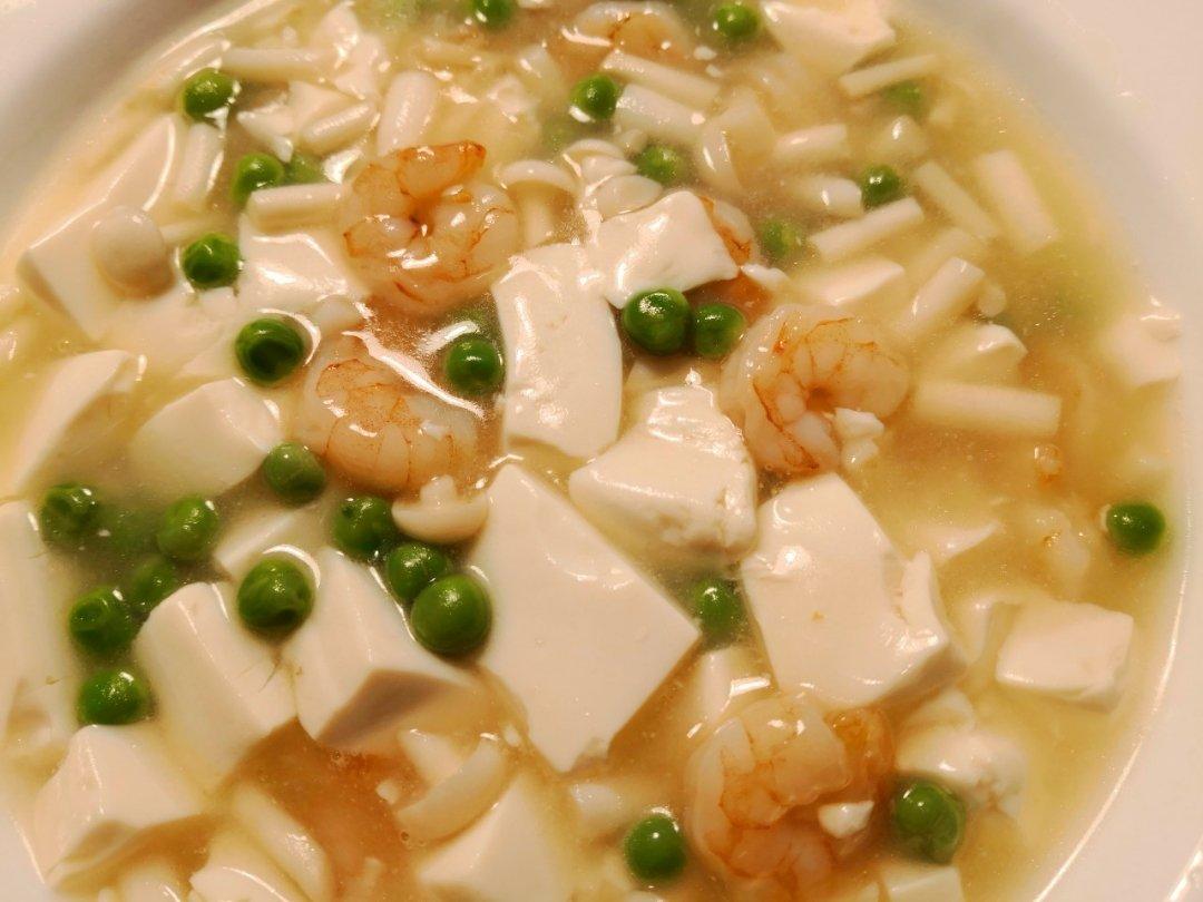 虾仁豆腐汤