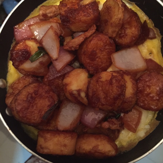 铁板海鲜日本豆腐 Seafood with Japanese Dofu