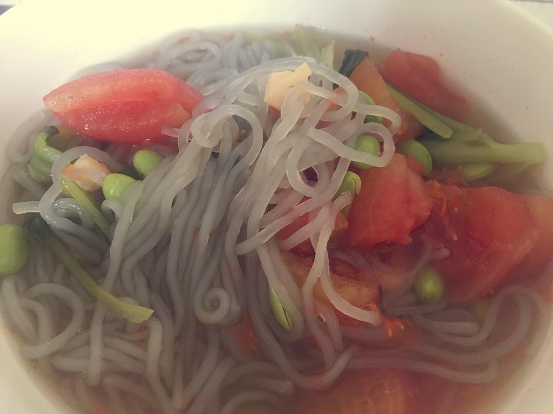 鲜贝豆腐浓汤
