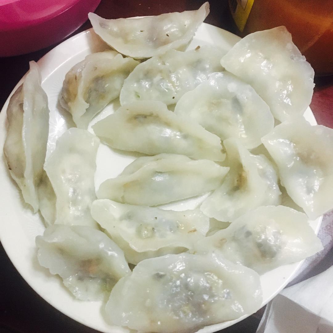 香菇鲜虾饺