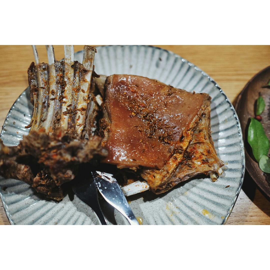 孜然烤羊排