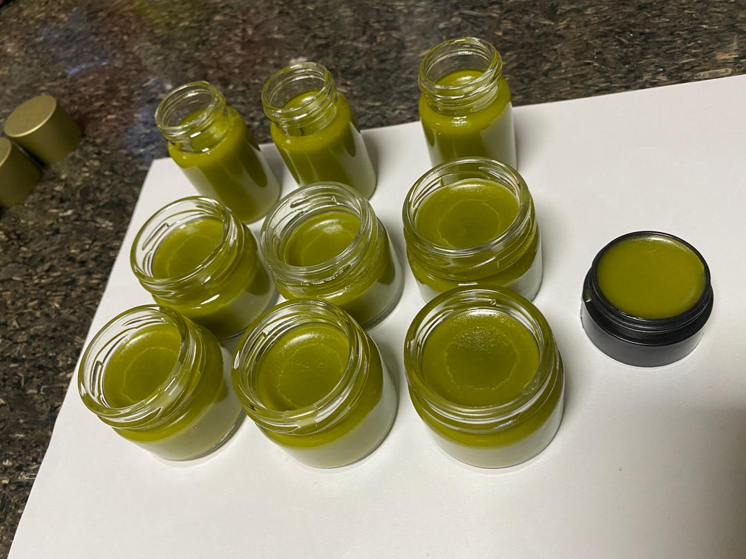 自制纯天然艾草薄荷膏