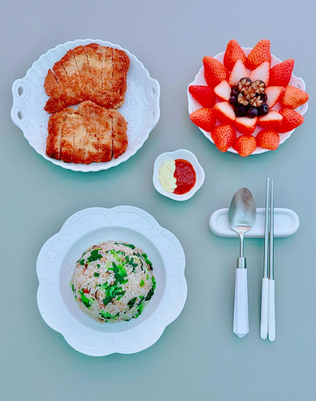 家常快手菜 日式炸猪排（自调酱汁）