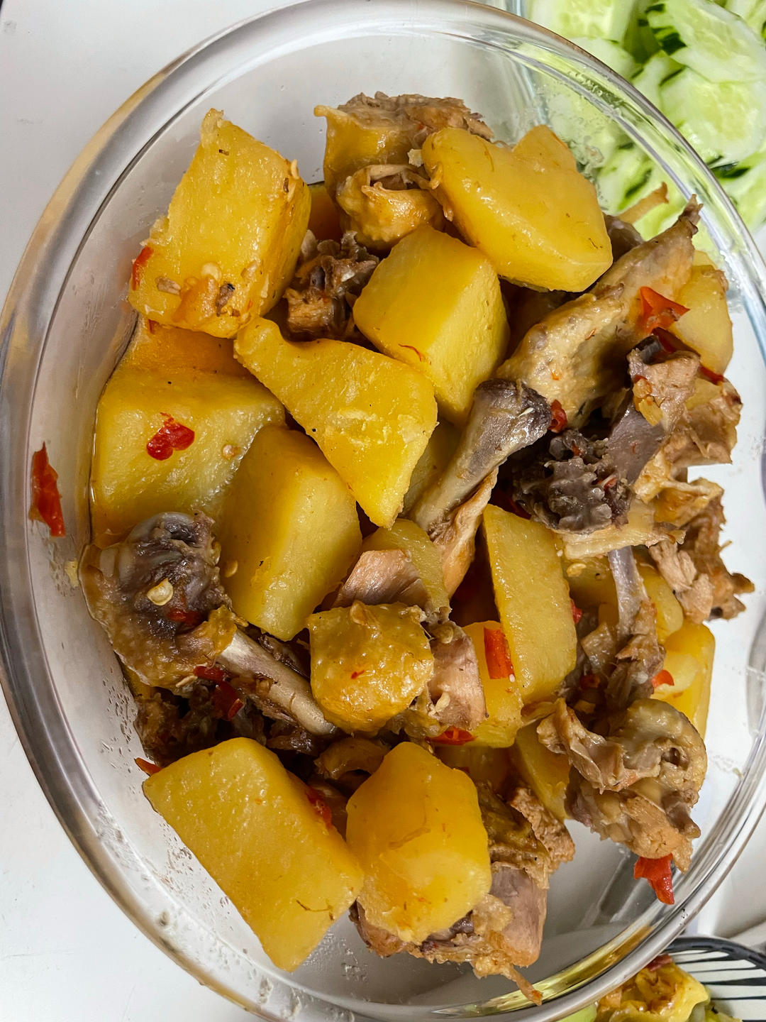 土豆烧鸡（非常下饭哦~）