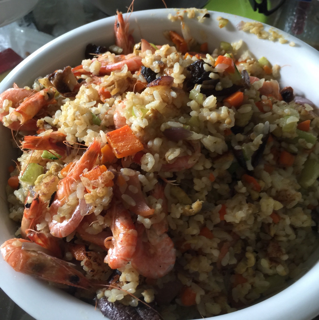 bobo陈晶晶做的家常蛋炒饭