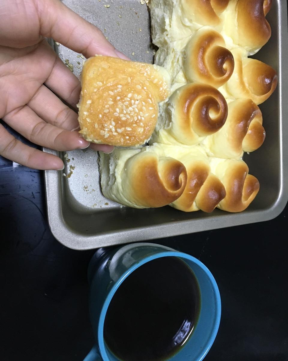脆底蜂蜜小面包
