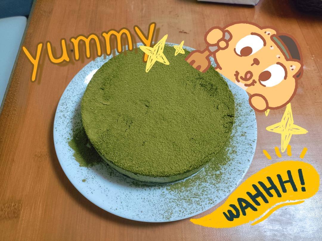 6寸抹茶慕斯