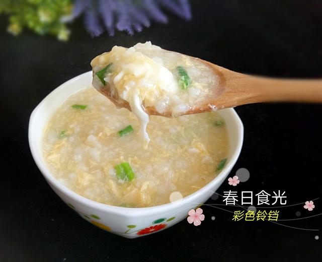 鸡蛋粥~记录~小时候的味道