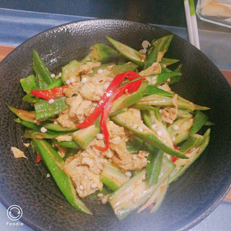 超易上手的美味秋葵炒鸡蛋