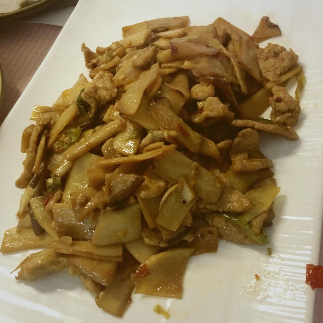 肉炒杏鲍菇
