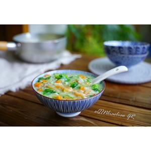 海米蔬菜粥-（拯救剩食）的做法 步骤11