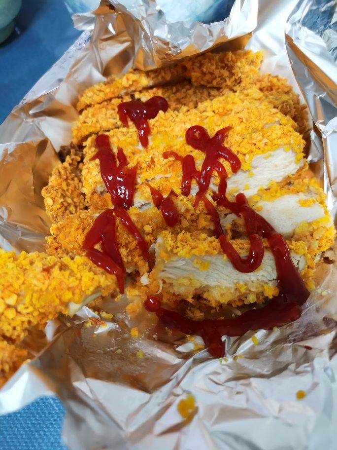 香酥烤鸡排（烤箱版不用油）