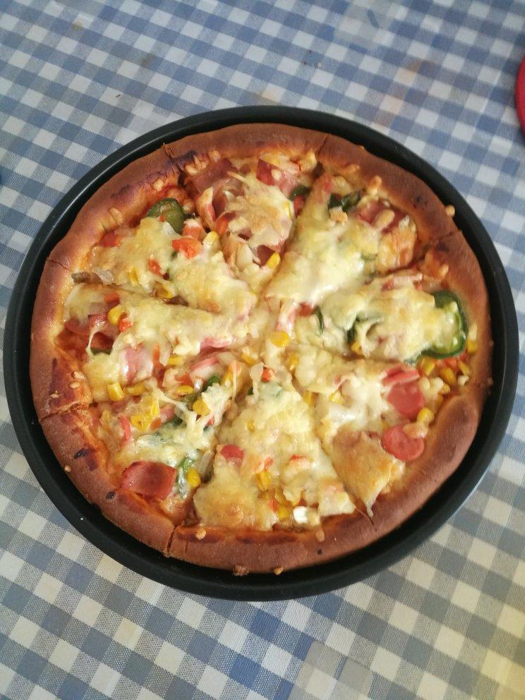 纯手工披萨（附披萨饼皮制作步骤）