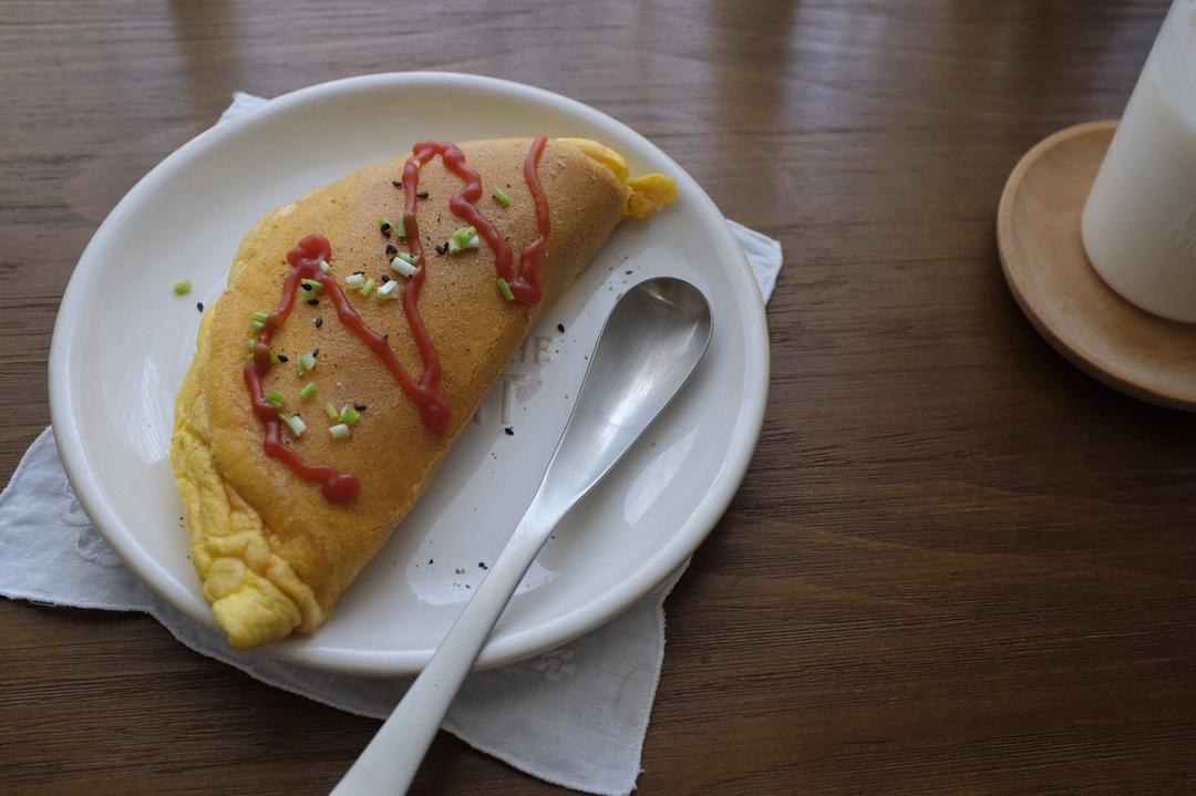 蓬松煎蛋饼