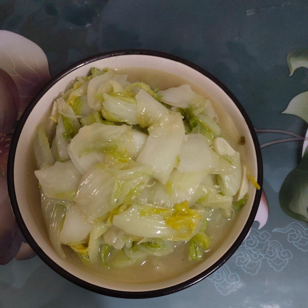 食物本身的味道—清炒白菜