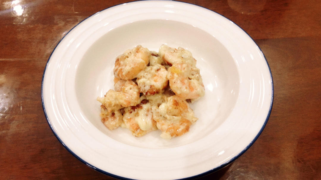 柏悦平替版芥末虾球