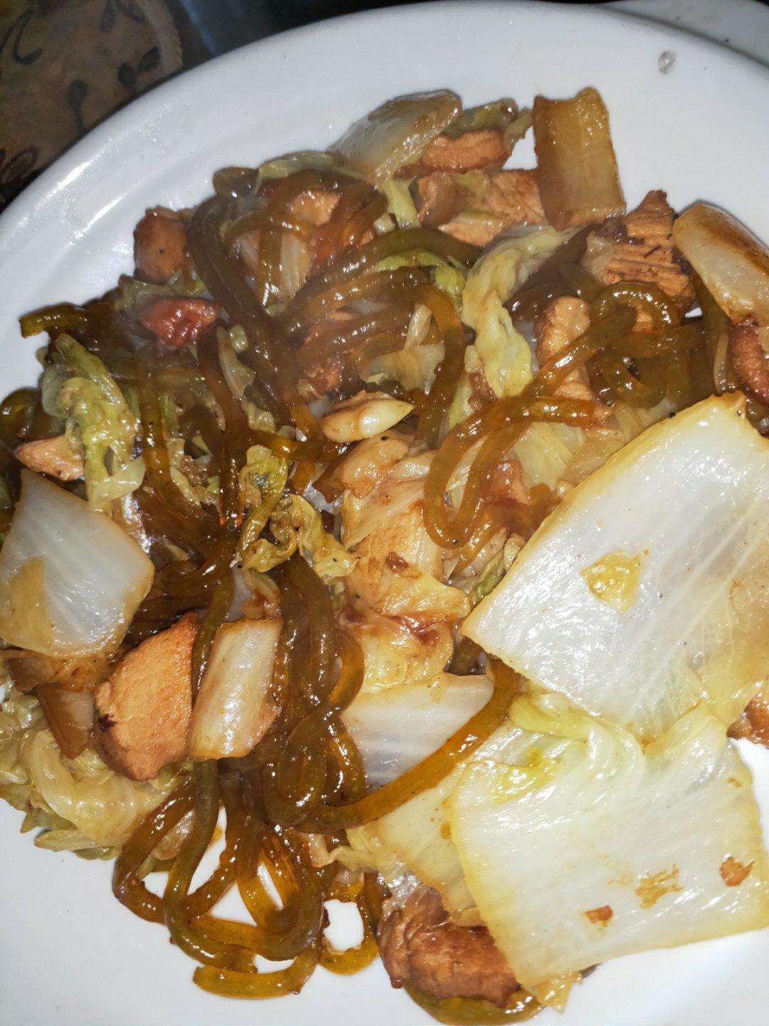 猪肉白菜炖粉条