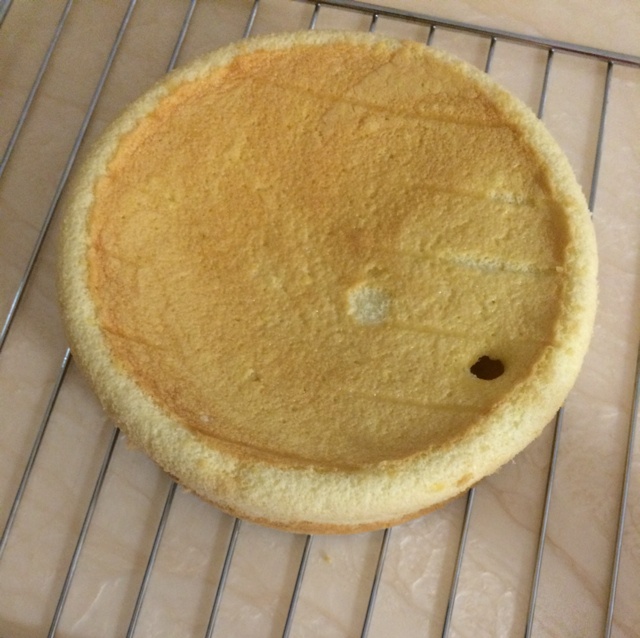 6寸原味戚风蛋糕