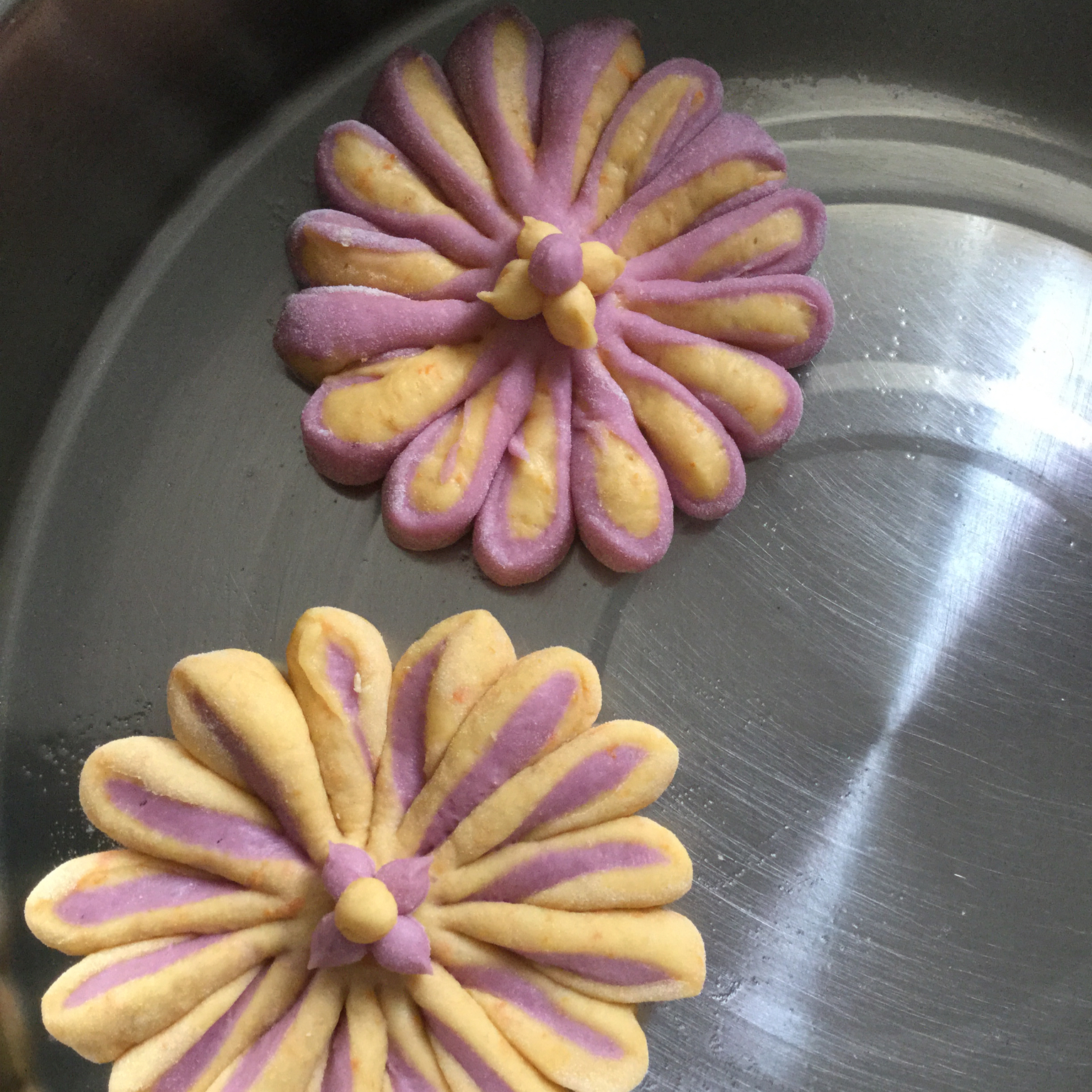 菊花馒头