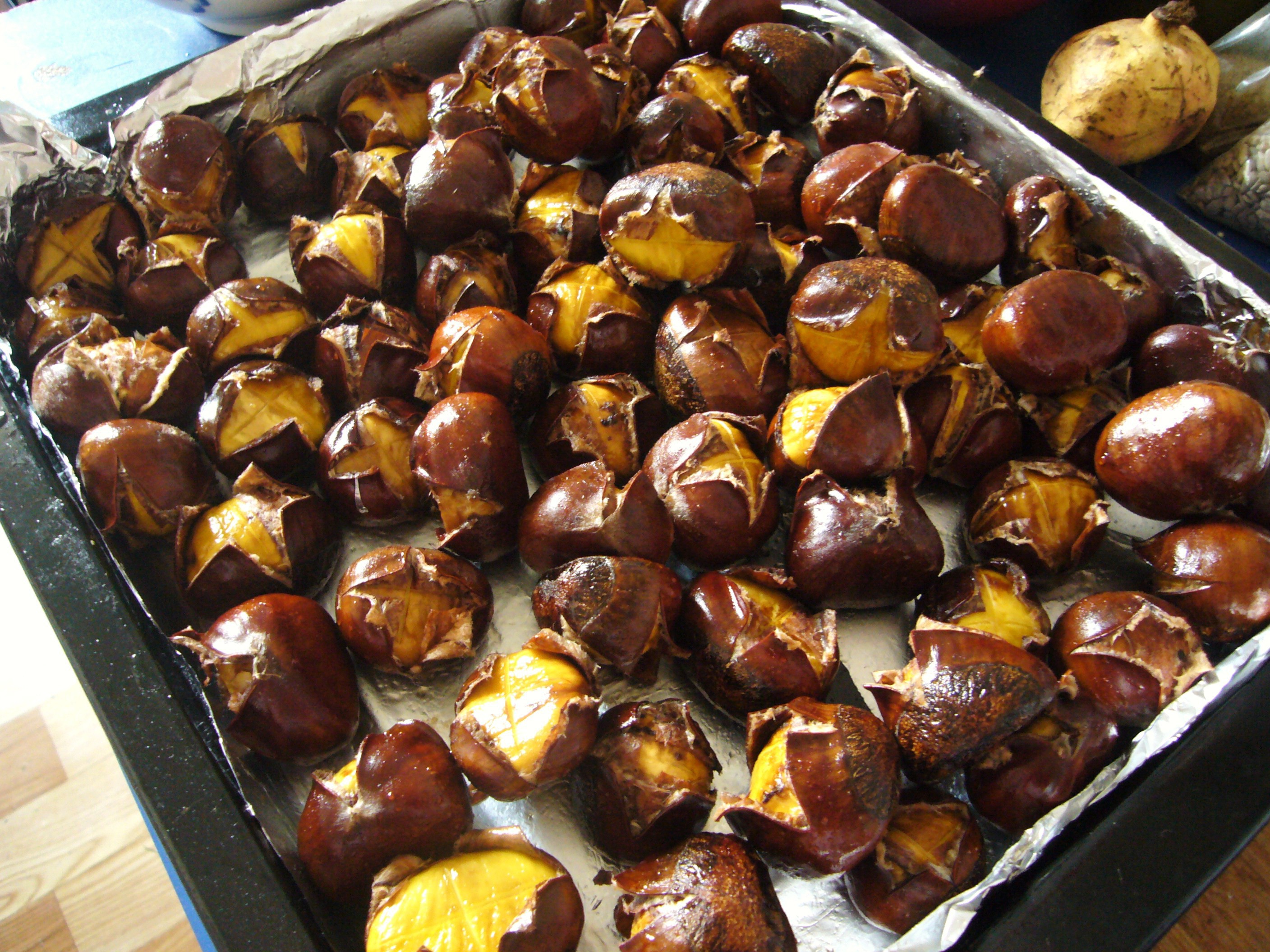 烤栗子（懒人版）