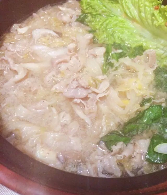 酸菜汆羊肉