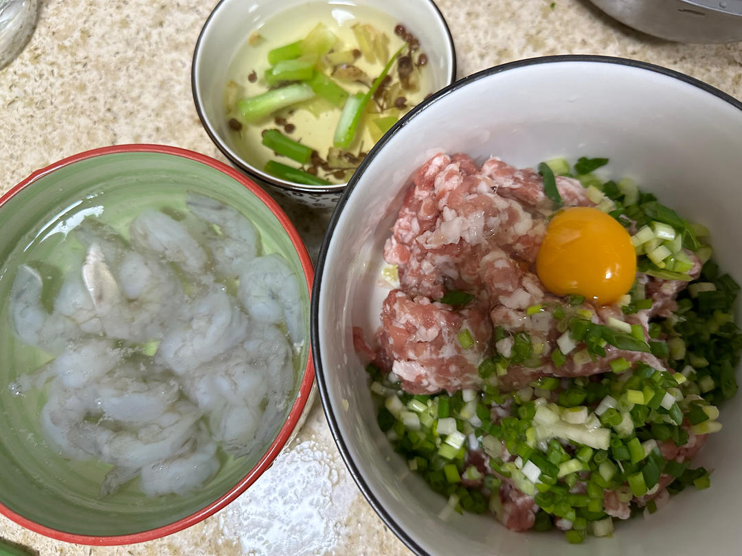肉不柴的馄饨馅