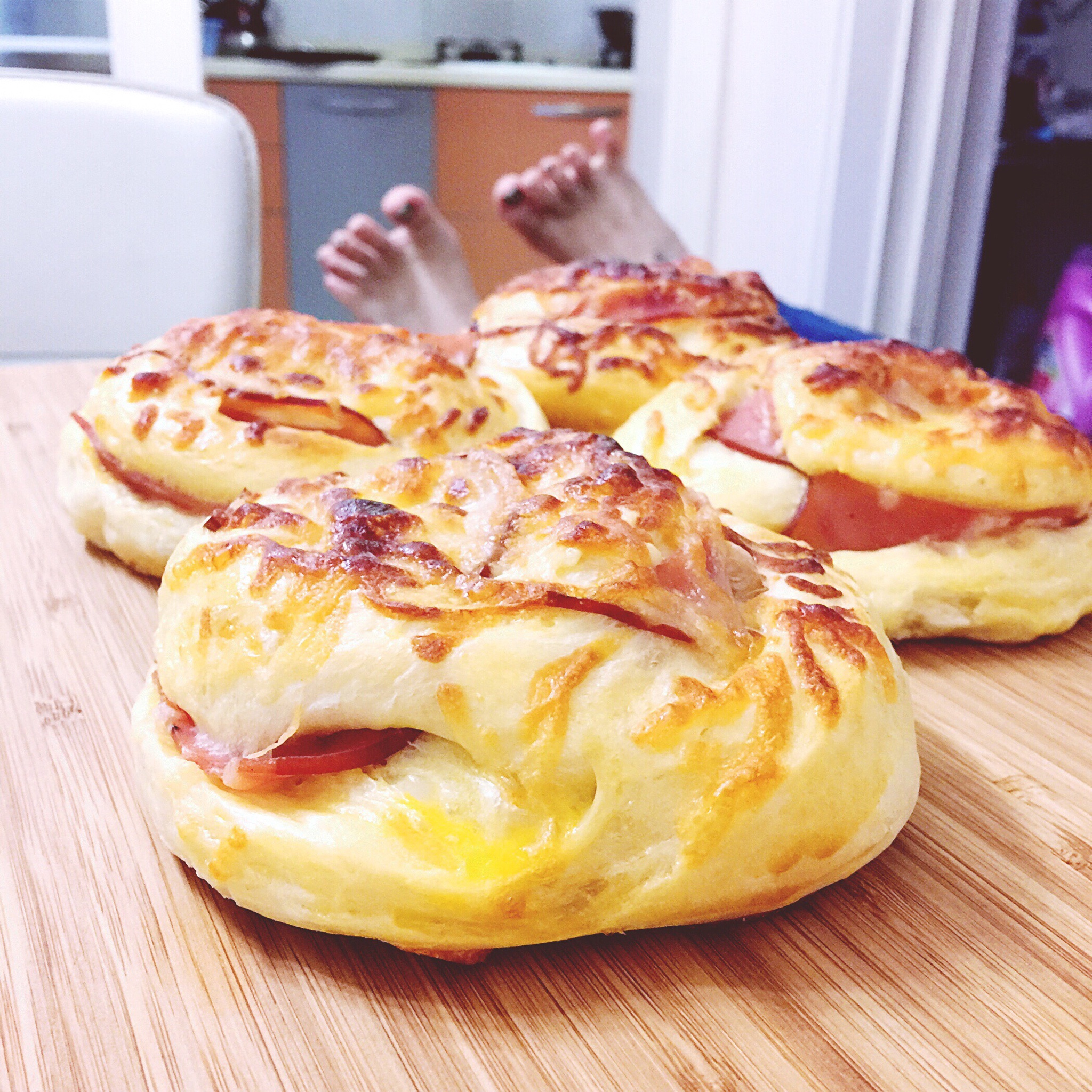 【曼食慢语】火腿芝士面包