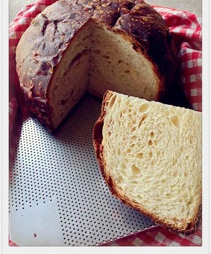 天然酵种意大利复活节面包（Casatiello）的做法