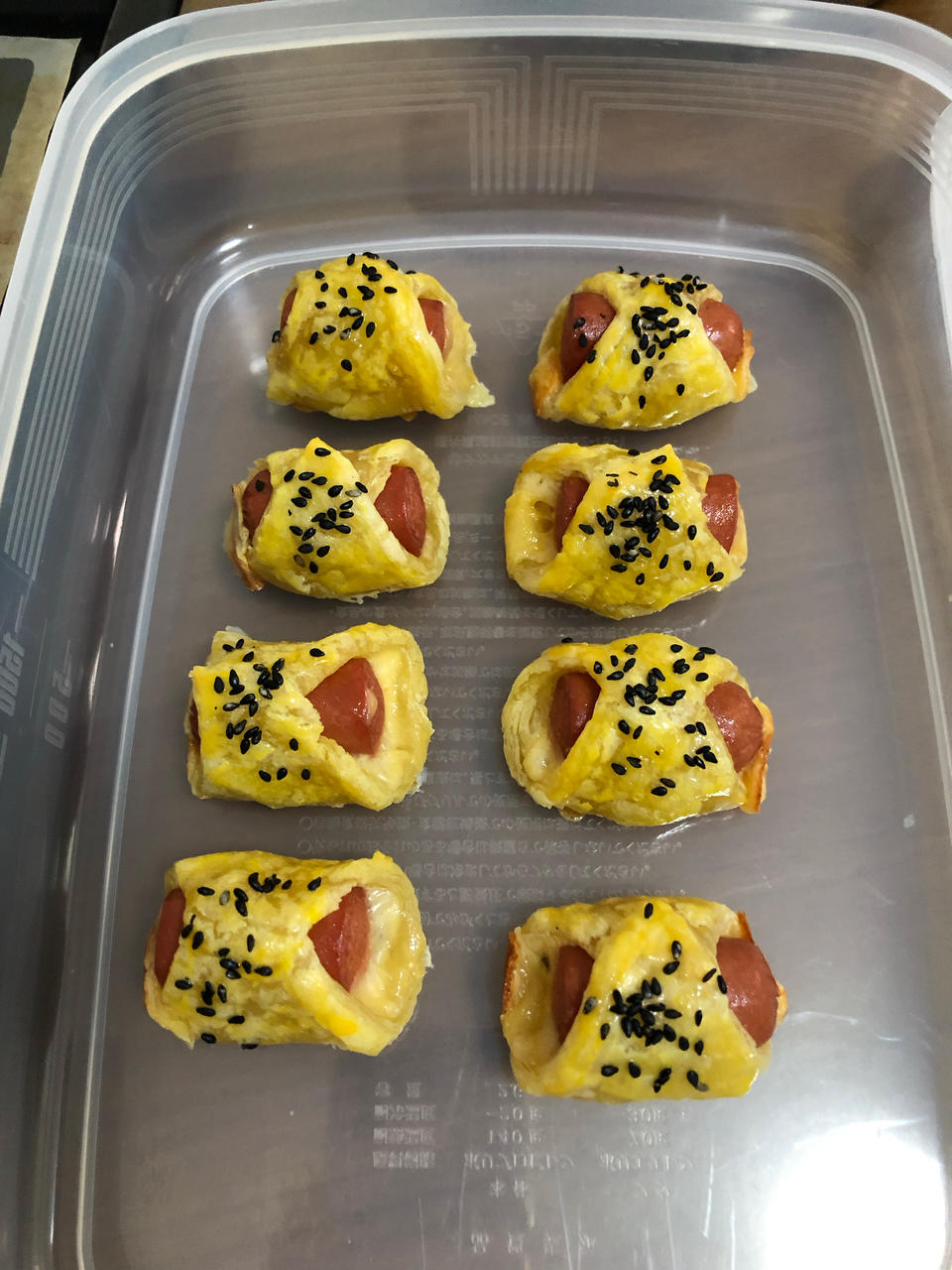 一口一个の热狗酥🍖
——🥐蛋挞皮简易版