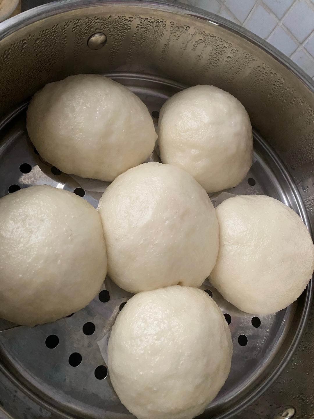 奶香豆沙包(一次发酵)