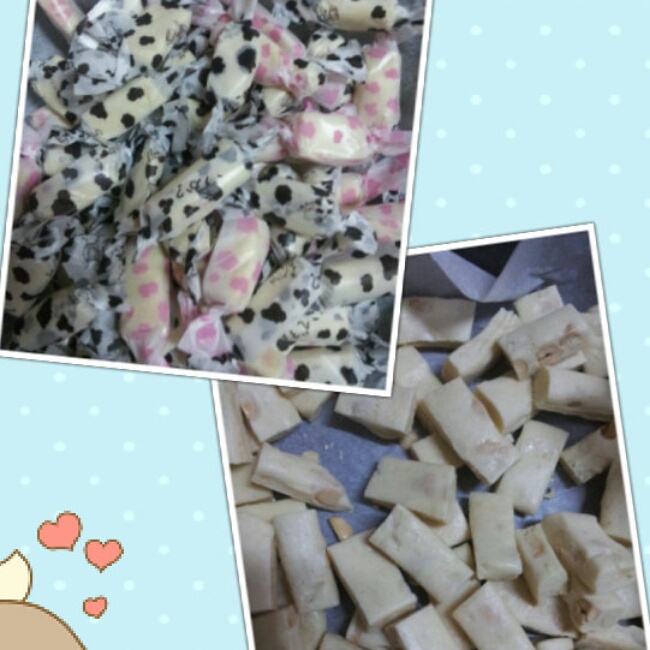 双莓花生牛轧糖