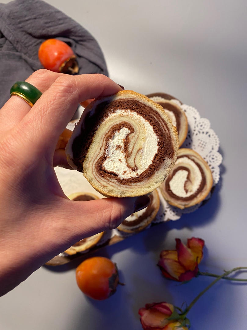 抹茶旋风蛋糕卷