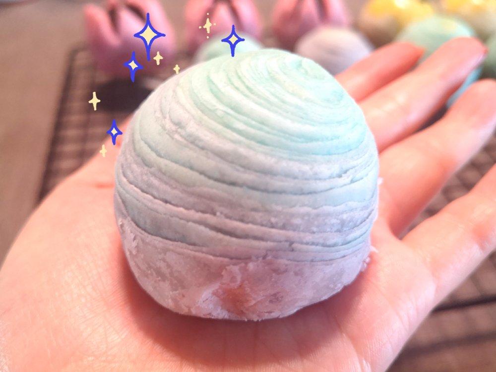 花开富贵之四种口味的椰蓉开口酥