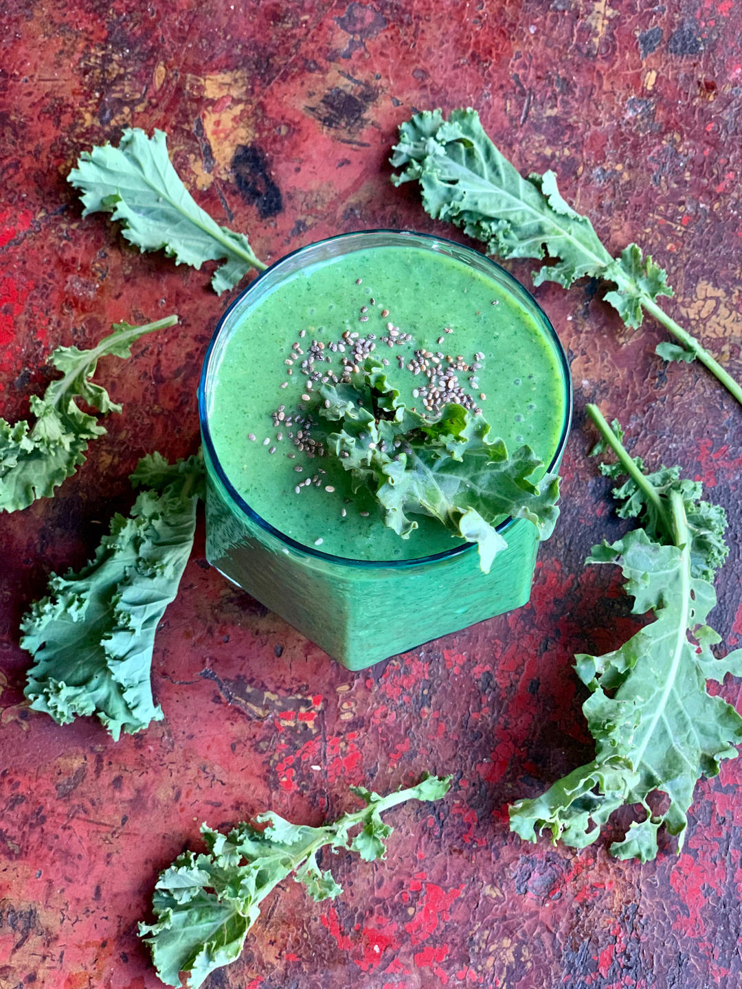 💯清肠排毒羽衣甘蓝果蔬汁，超模同款绿拿铁