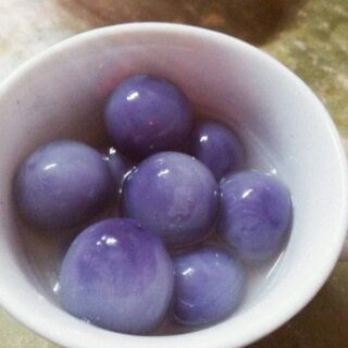 紫薯汤圆