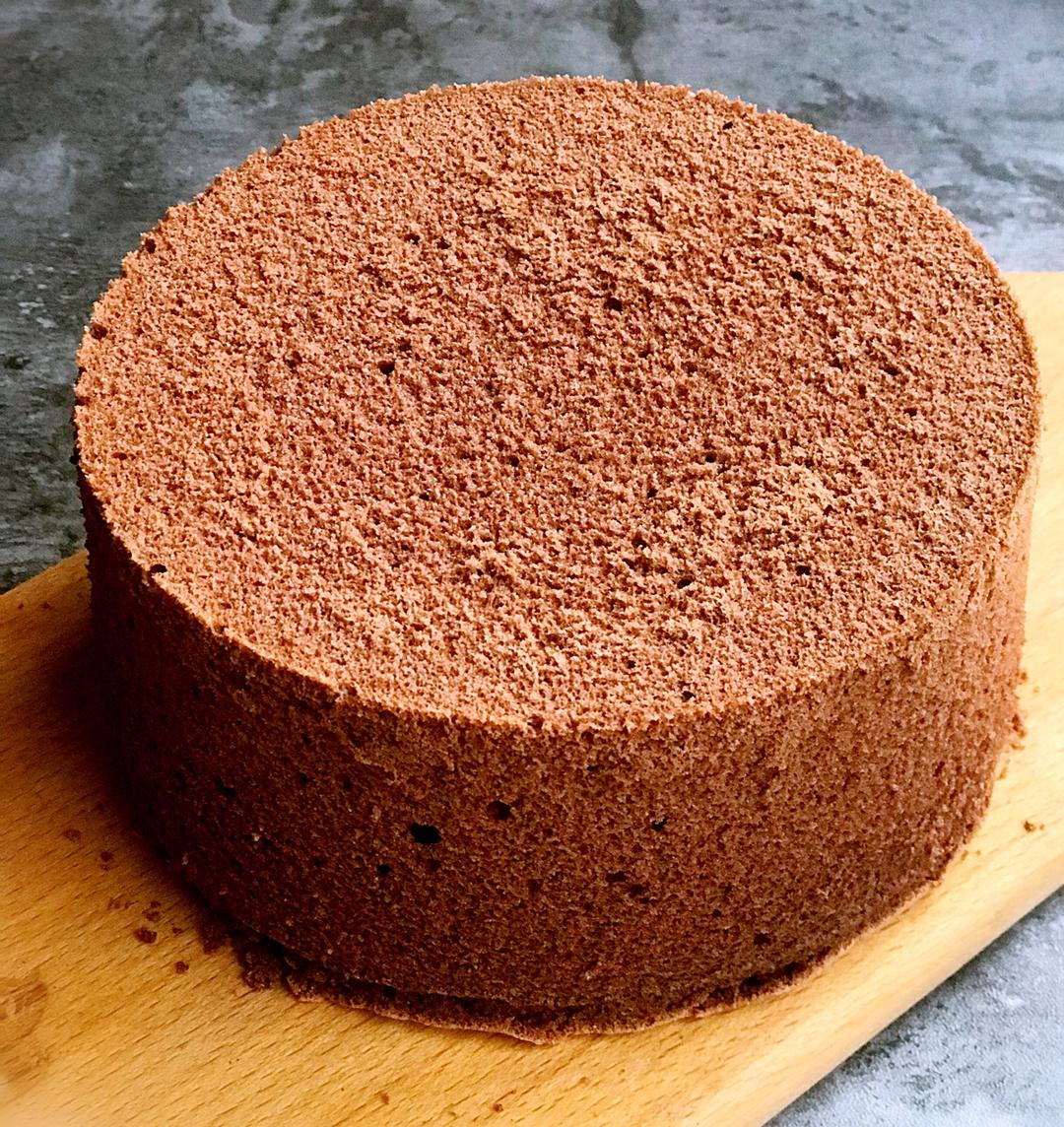 常姐爱烘焙做的不消泡的巧克力戚风胚/「戚风及其衍生」烘焙视频蛋糕