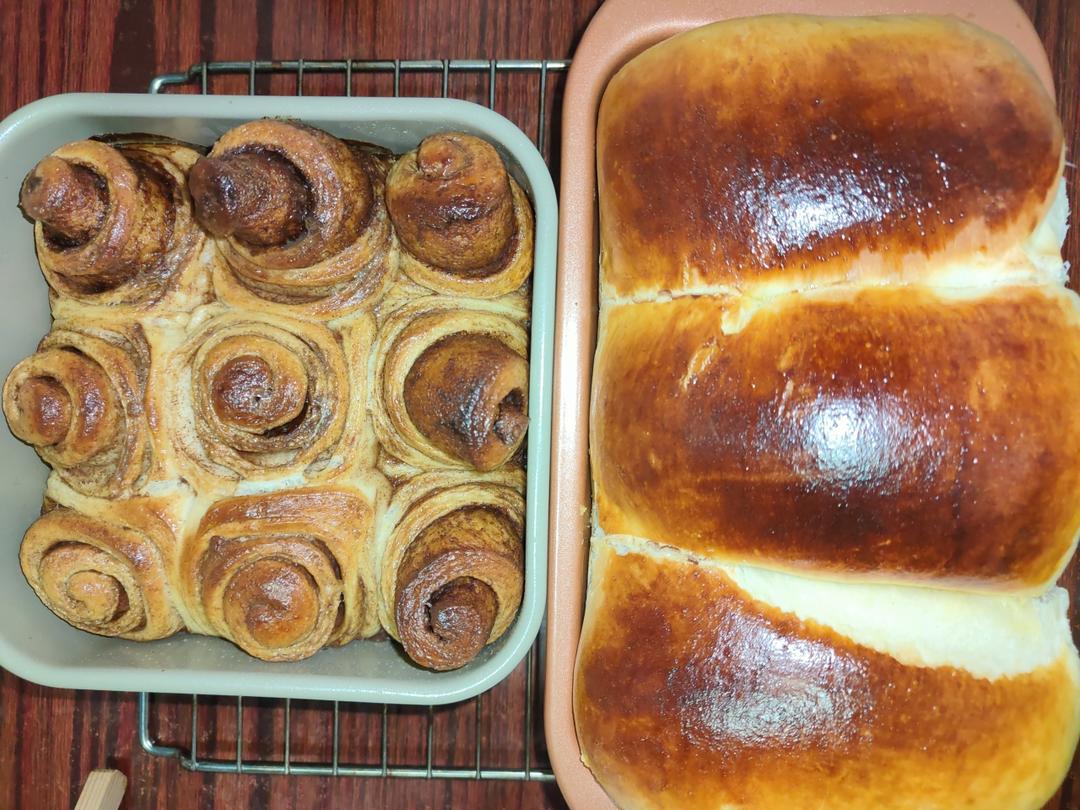 最正宗的美式肉桂卷（不用出膜）