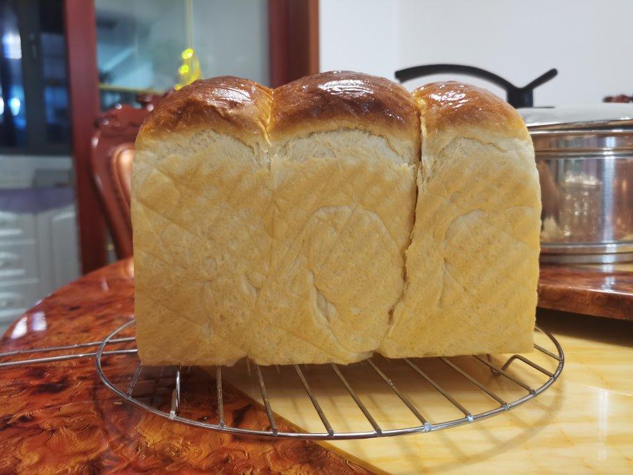 炼乳吐司🍞一次发酵也柔软