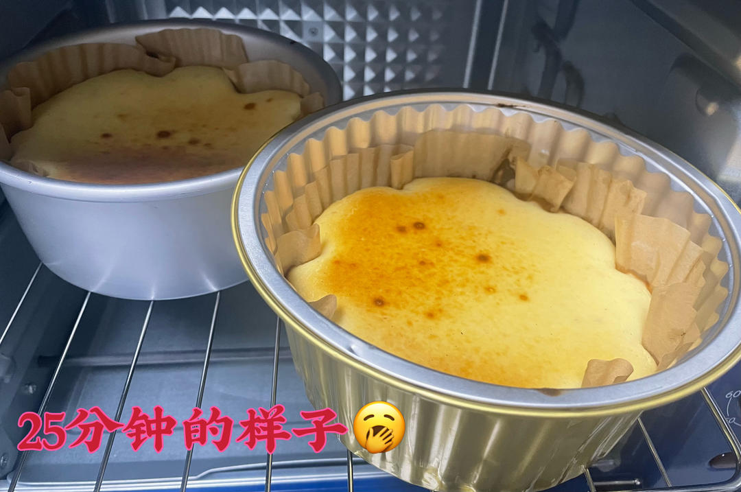巴斯克芝士蛋糕—零失败—最简单的蛋糕—消耗奶油奶酪—芝士控