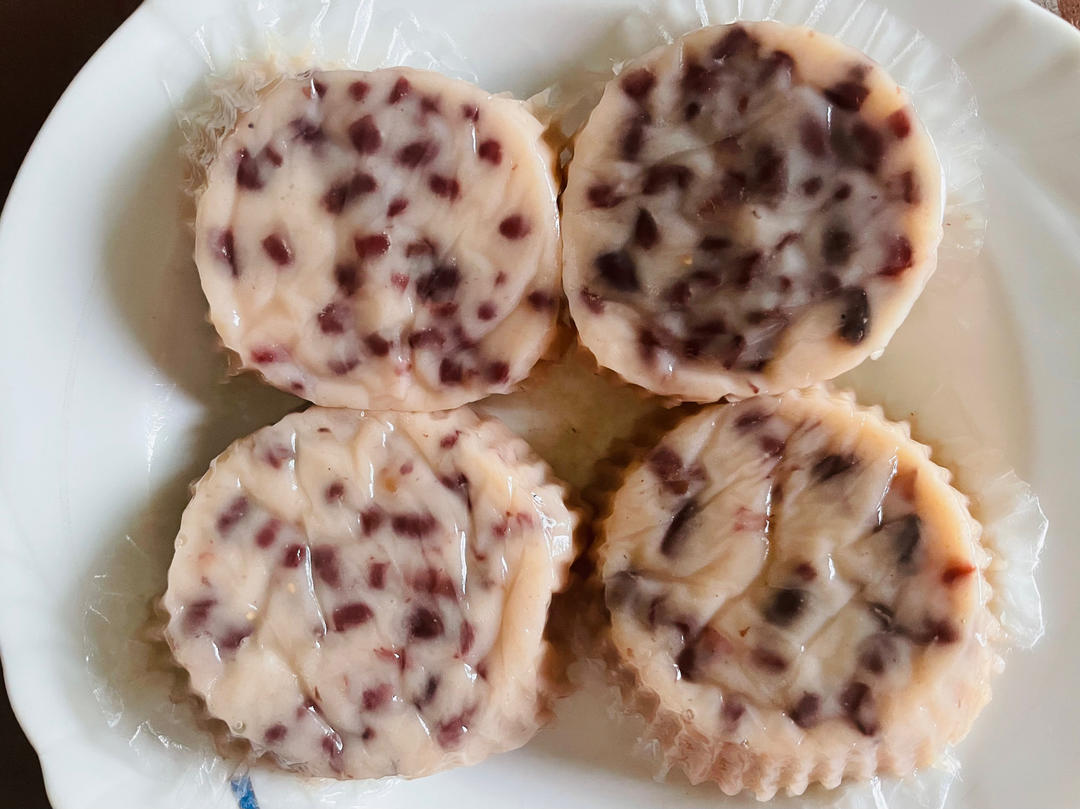 香甜软糯！甜而不腻！一次成功的红豆糯米糕！