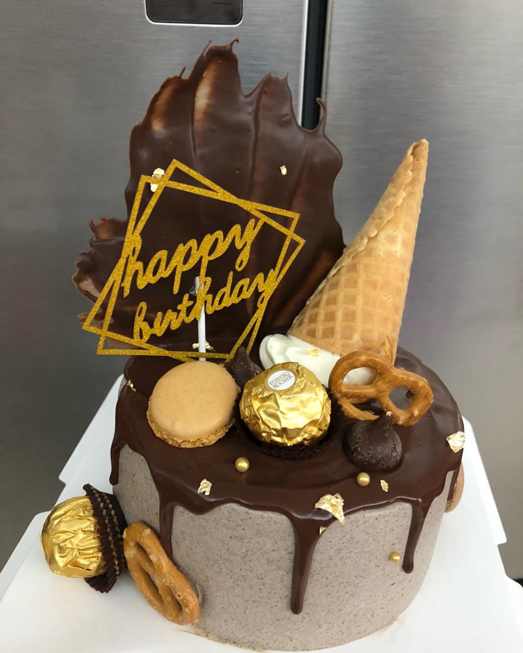 * g 兜兜 *做的生日蛋糕