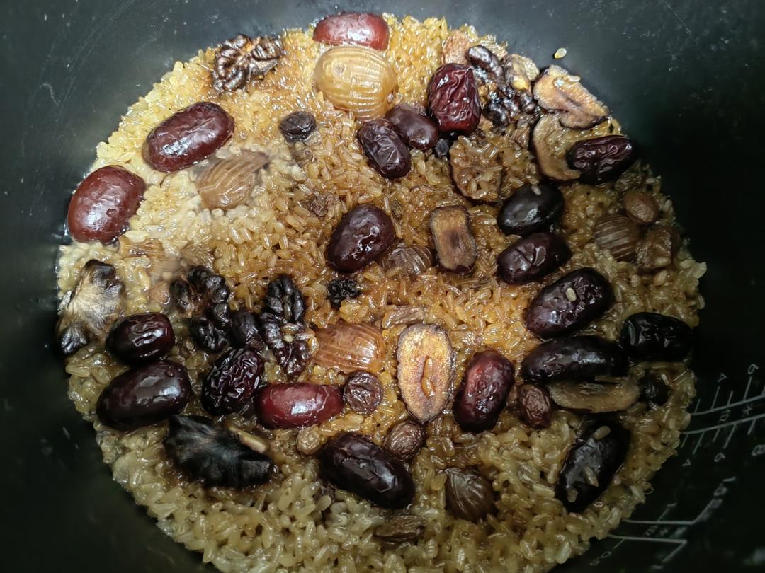 甜甜的红糖糯米饭