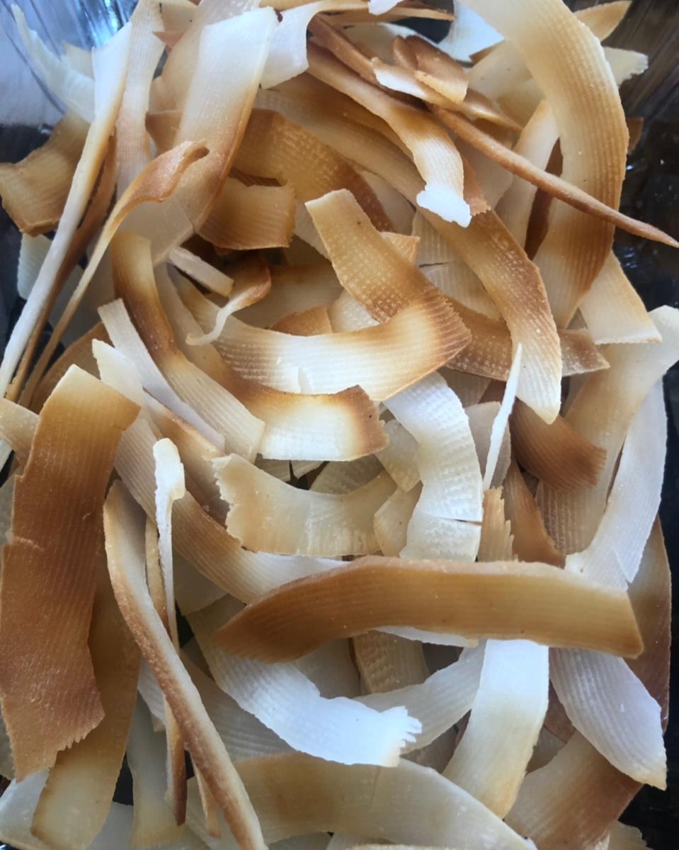 香脆烤椰子片