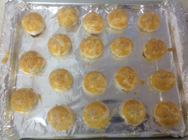 苏式榨菜鲜肉月饼