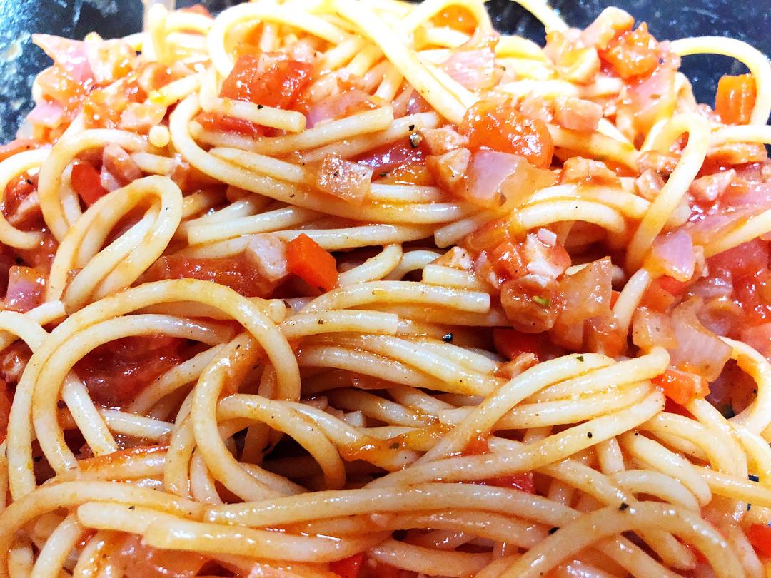 德式香肠意大利面